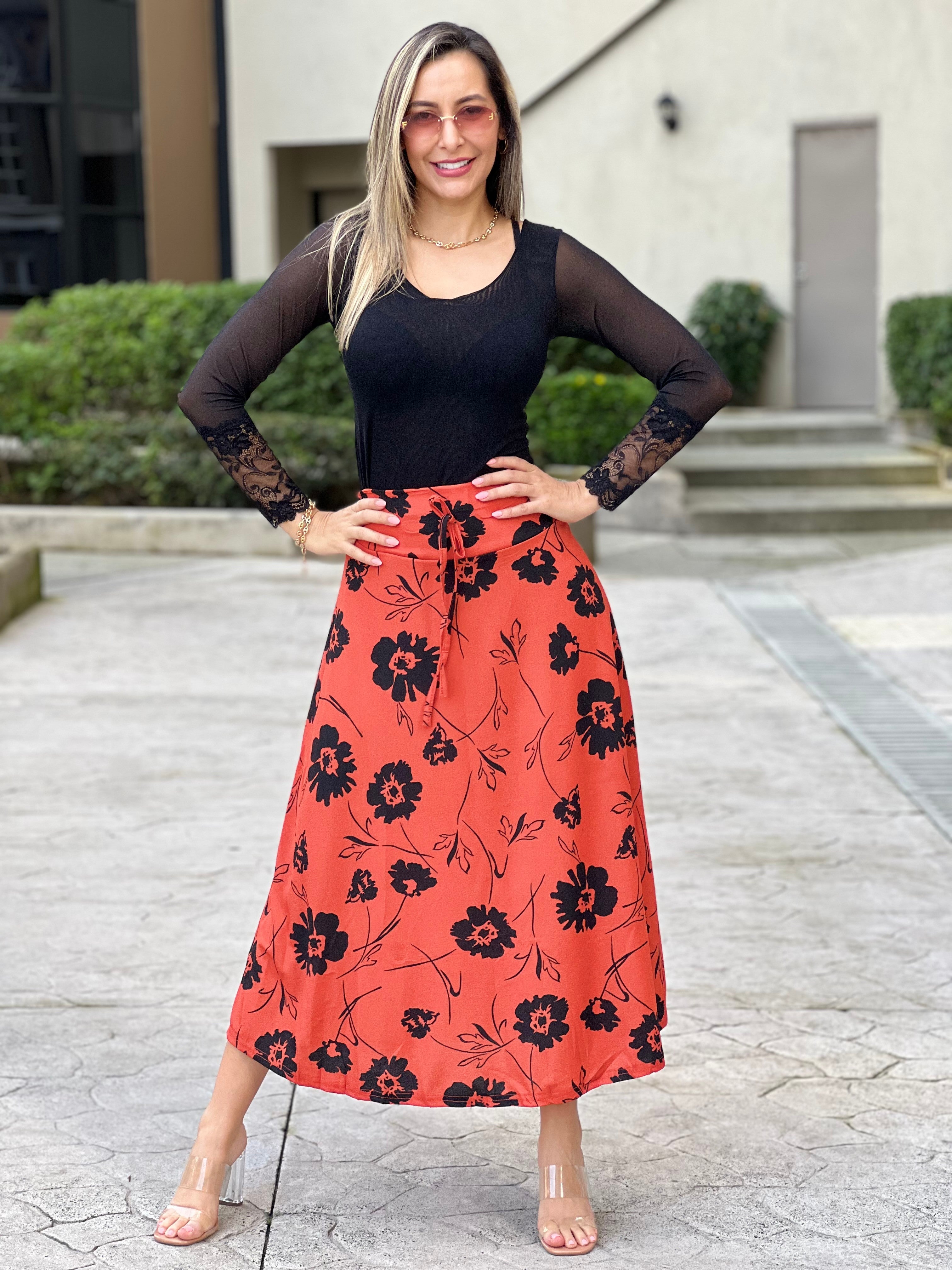 Falda Evasé