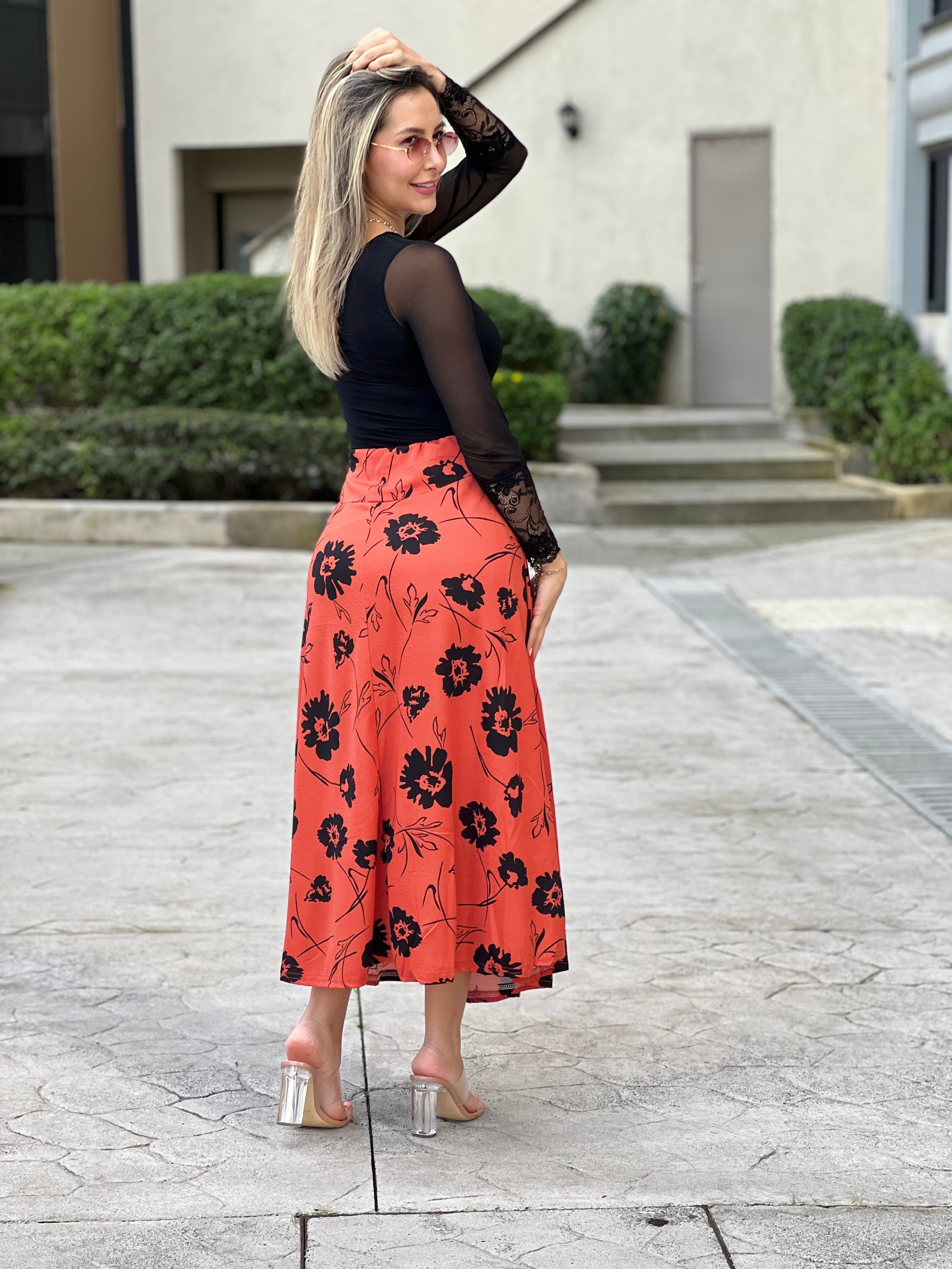 Falda Evasé
