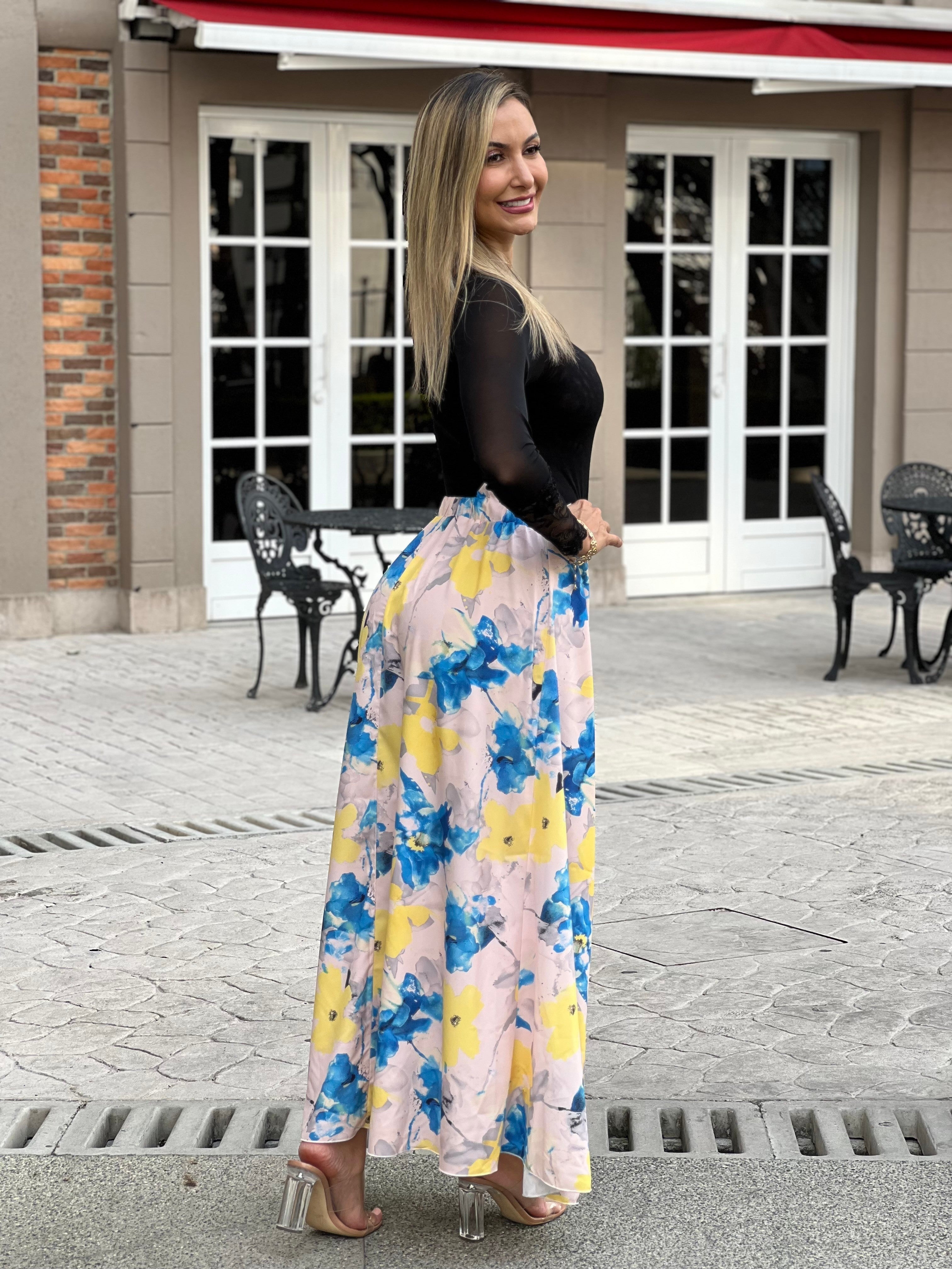 Falda Maxi